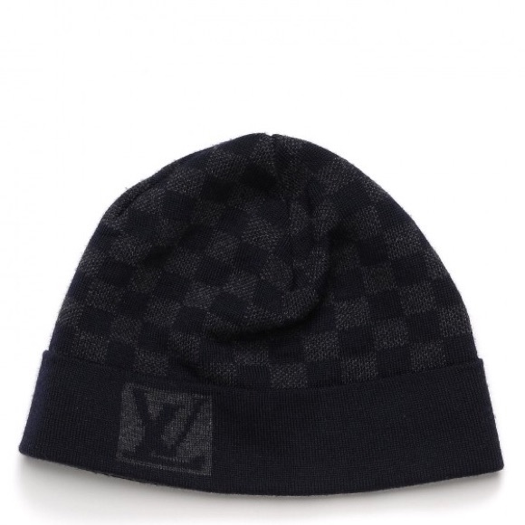 louis vuitton beanie black